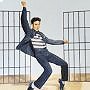 Elvis Jailhouse Rock Painting