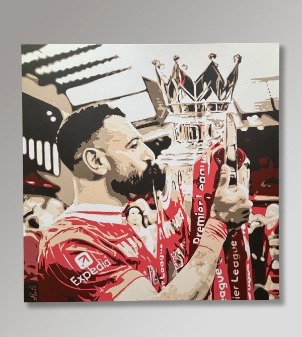 Liverpool FC Jordan Henderson Painting