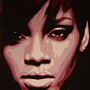 Rihanna painting