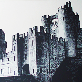 Warwick Castle Painting
